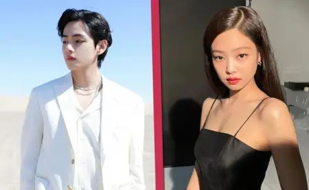 Los rumores de que Taehyung y Jennie son novios continan, nuevas fotos 