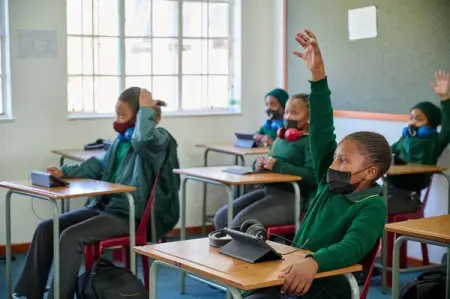 Nokuphila School serves children and communities impacted by unemployment, poverty, s