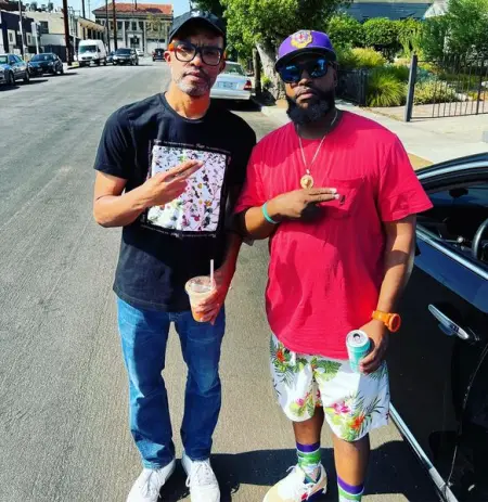 Yoooo!!! Got the amazing opportunity to kick it briefly with the man, the legen