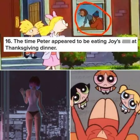 From Johnny Bravos size matters to Hey Arnolds woodstock memories , here are 45 cartoon jo