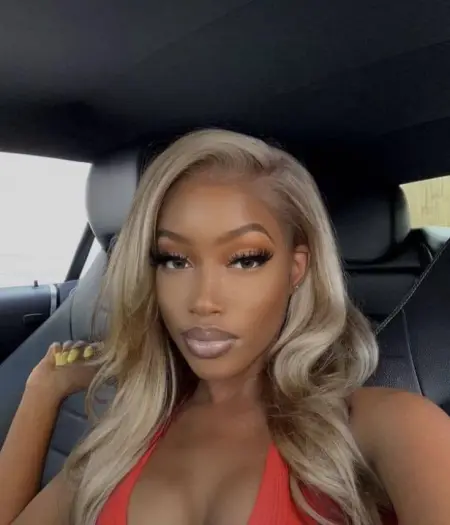 I am floating wild female checking out hotel and money