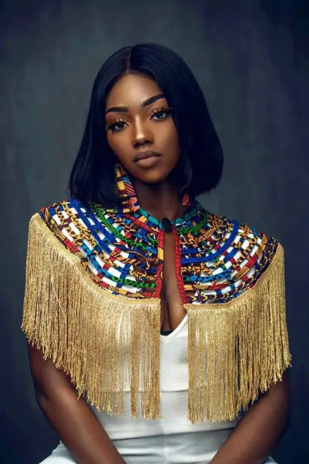 realizes that she is in control