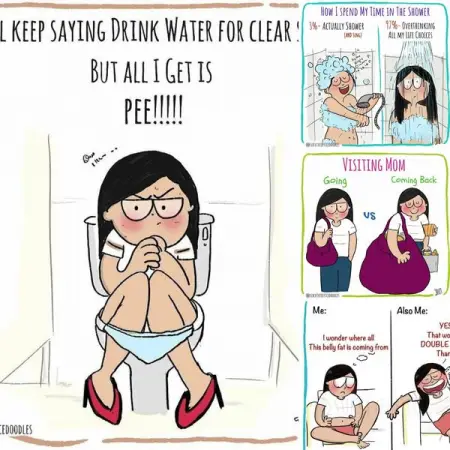 Shilpi Samson is an artist who shares funny and relatable illustrations of her
