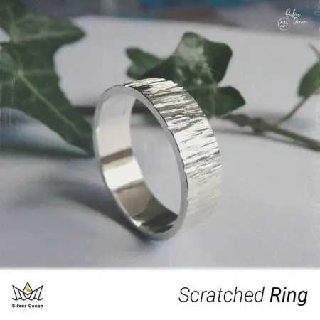 FOR ALL SILVER OCEANS MEN

Buy our New Scratched Ring Now!

Made of pure Italian silver 9