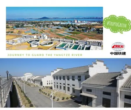 TriptoGreen The Dalong Bay Sewage Treatment Plant in Wuhu, East Chinas Anhui Province, the