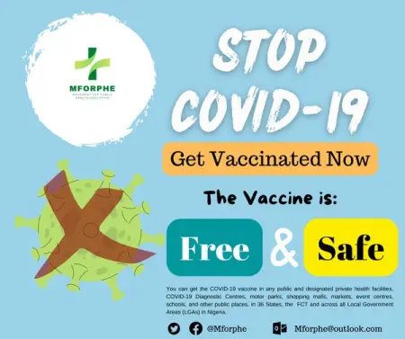 The time to Get you COVID-19 Vaccine is NOW!!!!
No need to fear about Cost and Safety becau
