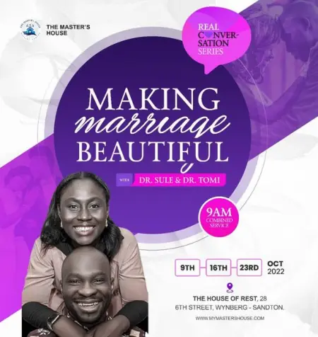 A perfect marriage is just two imperfect people who refuse to give up on