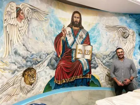       
         
My last project I do 
oil painting on canvas
size 4 x 2 meter
hop u li