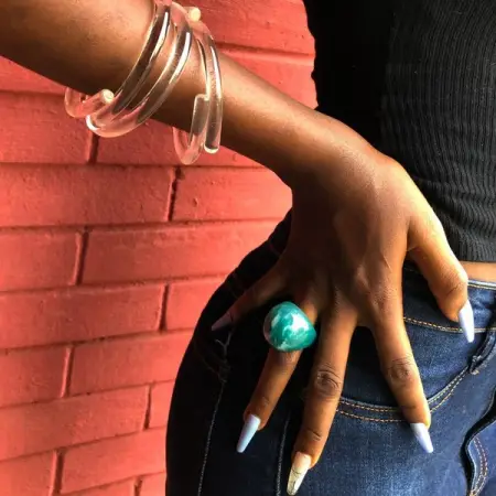 Trendy and Timeless Pieces
Simple Transparent Resin Bracelet
Discount 1,500