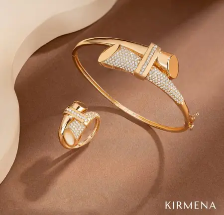       . 
jewellery gold sets full_set bracelet neklace
yellow_gold white_gold kirmena