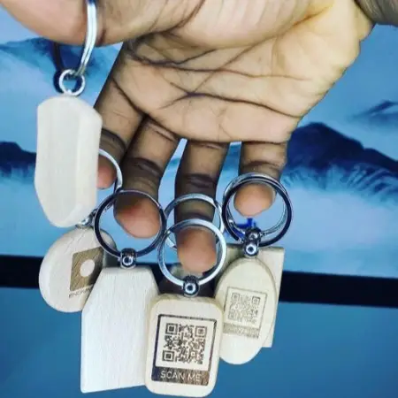 INSTAGRAM.COM
Wooden Key holders cut out of the finest woods and made 