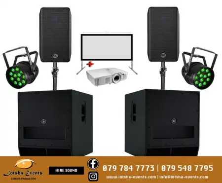 SOUND HIRE - Wedding Events, Birthday Parties, Corporate Functions
GAUTENG - 079 784 7773  0