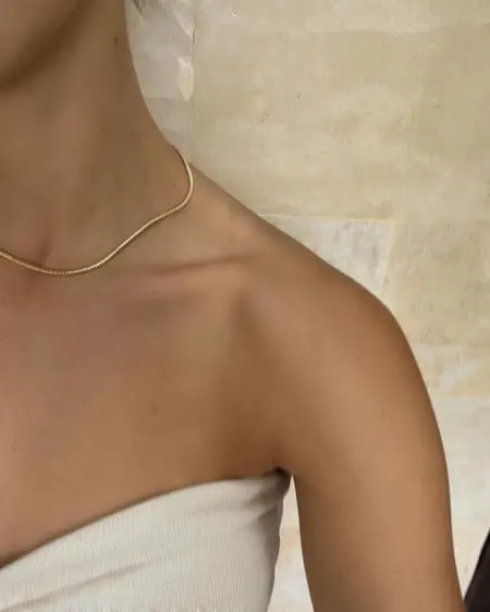 The Snake Chain Necklace  Shop yours today at bonitojewelry.com
BONITOJEWELRY