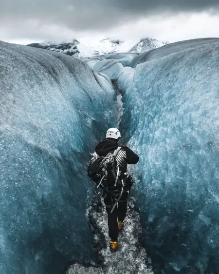 Ice Walker 
-

Hiking in a Glacier in Iceland. Probably one of the best hikes Ive 