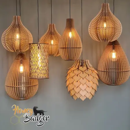 Honey Badger Deco proudly creates great lighting and decor that is bold an