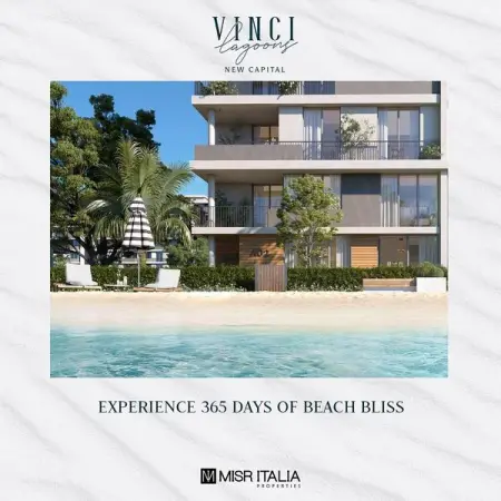Vinci - New Capital exclusively invites you to enjoy city living by a 700m lago