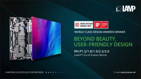 Add an artistic atmosphere to your live event! The world-class design awards winner-