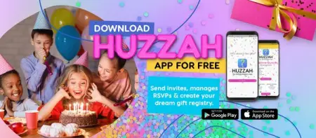 Be your own party planner with Huzzah! 

Huzzah lets you create events