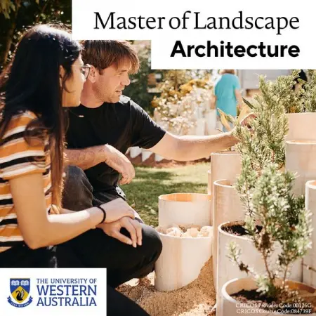 Seek to enhance your skills in landscape design at WAs only university with a
