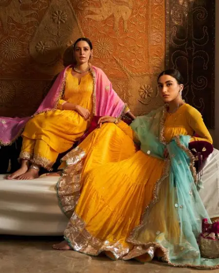 drzya_ridhisuri brings you a festive capsule that beams of rich craftsmanshi