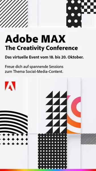 Die Registrierung fr die AdobeMAX 2022 hat begonnen. Das Event findet vom 18.20. Oktober 