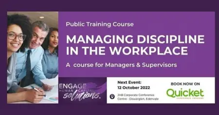 Managing discipline in the workplace  an essential course for Managers a