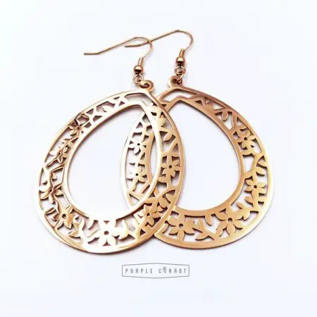 PURPLE-CARROT.CO.ZA
Bohemian Detailed Hoop Earrings
Available in Silver, Rose Gol