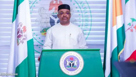 BEING THE TEXT OF THE EASTER BROADCAST
BY HIS EXCELLENCY, MR. UDOM EMMANUEL,
GOVERNOR, AKWA 