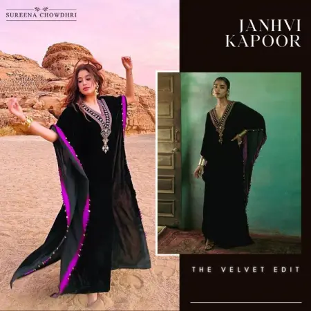 SUREENACHOWDHRI.COM
Saya Silk Velvet Kaftan  INR 17,900
Worldwide Shippi