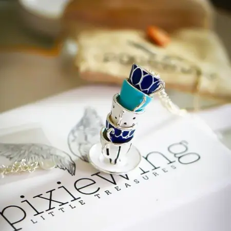 Their jewellery is fantastic. I wear this adorable necklace pretty much 