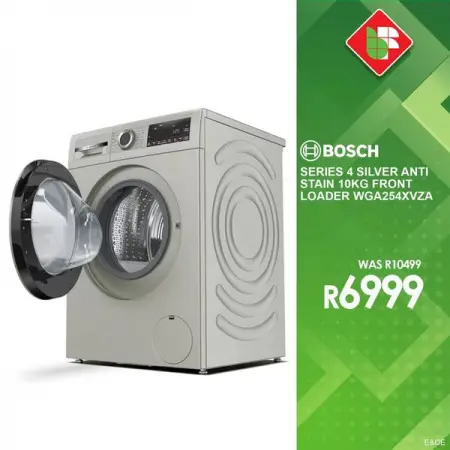 BAWASFURN.COM
Bosch 10kg frontloader
Shop Online or instore
Shop Now
Shop