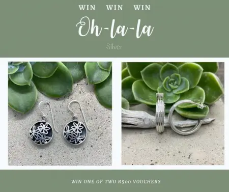 WIN WIN WIN!
Oh-la-la Spring celebration
Two R500 vouchers are up for grabs!

Were