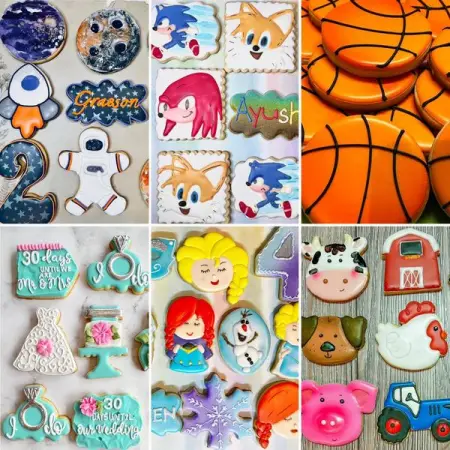 Contact us today for all your luxury decorated cookie needs. We courier countrywide