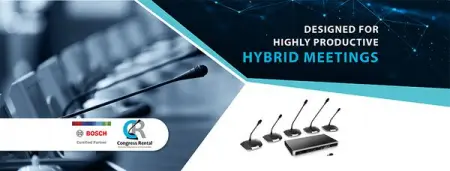 Congress Rental SA is a proud distributor of the Bosch CCS 1000 D Digital Discu