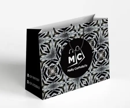 Tiaraprint- PAPER BAGS.  MOQ100pcs size a4 landscape...medium size  Price42,000naira 7 -10da