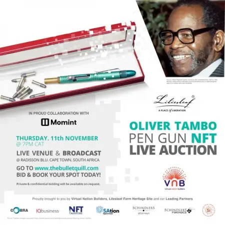        

In an historic South African first, a spy pen gun once owned by anti-aparthei