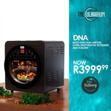 ARIUM.CO.ZA
DNA Multi Function Airfryer Oven
FREE DELIVERY!
Shop Now
F