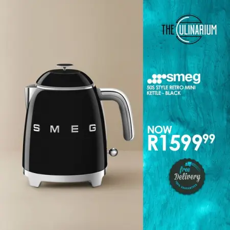 THECULINARIUM.CO.ZA
SMEG Retro Mini Kettle
FREE SHIPPING
Shop Now
FREE SHIPPING