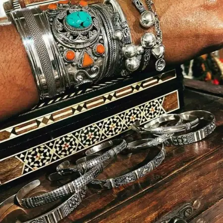 The Joy Of Wearing The Best
Handcrafted Silver Jewelry.
 Designed to express your 