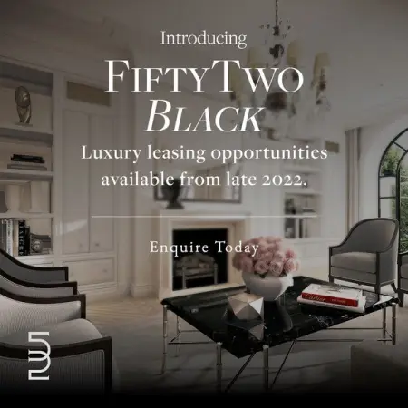 An international collaboration in luxury design, FiftyTwo Black presents a limited col