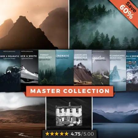 NORTHLANDSCAPES.COM
Master Collection
8 Preset Packs  Future Updates
Learn More
8 Preset P