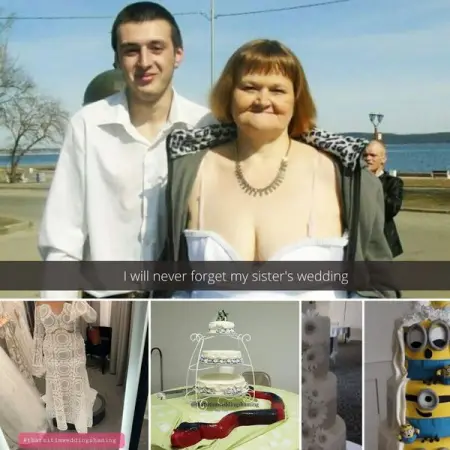 he Facebook page Thats it Im Wedding Shaming is dedicated to sharing d