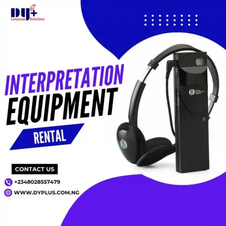 WWW.DYPLUS.COM.NG
Interpretation Equipment
Quality Interpretation Equipment for your mul
