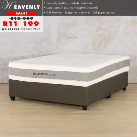 WWW.LEATHERGALLERY.CO.ZA
HEAVENLY XL MATTRESS
Shop Now
 