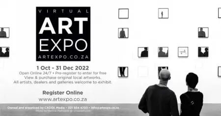 Online virtual Art Expo open from 1 October 2022 to 31 December 2022. Bro