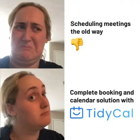 Scheduling and managing meetings doesnt have to be so gross. TidyCal is a must-have f