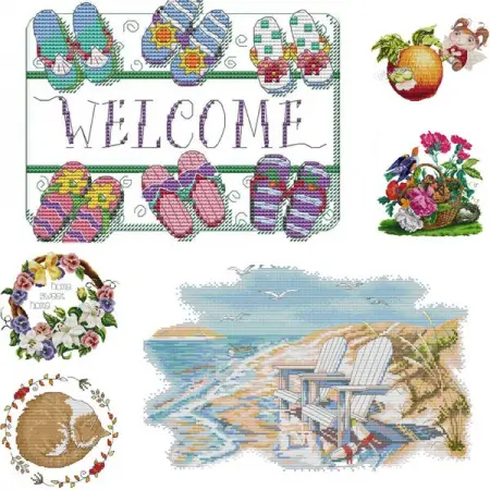 Are you also crazy about Cross Stitch?
New Cross Stitch Kits Arrivals!
Give your mind