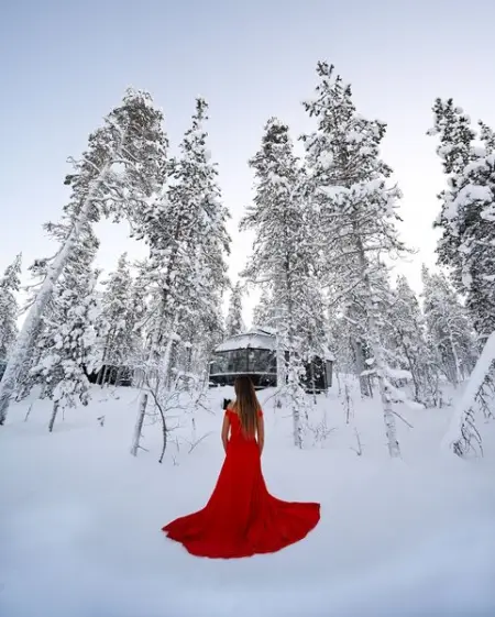Glass igloos are so dreamy 

In the same way that you dream of being in an igloo on a tropic