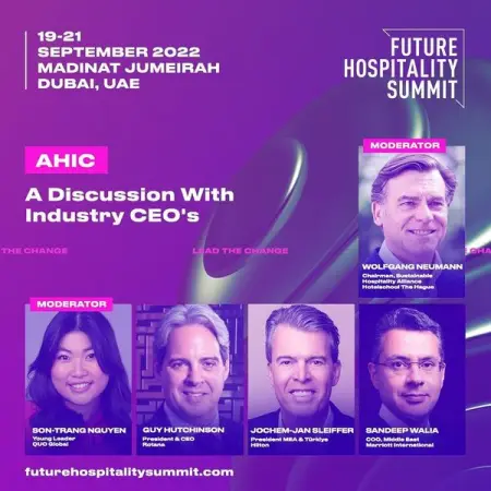 For this years futurehospitalitysummit, our President  CEO Guy Hutchinson will 