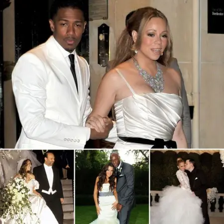 From Madonna to Whitney Houston, here are 40 celebrity wedding gowns that disappointed ever